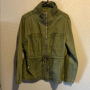 Olive Green Utility Jacket